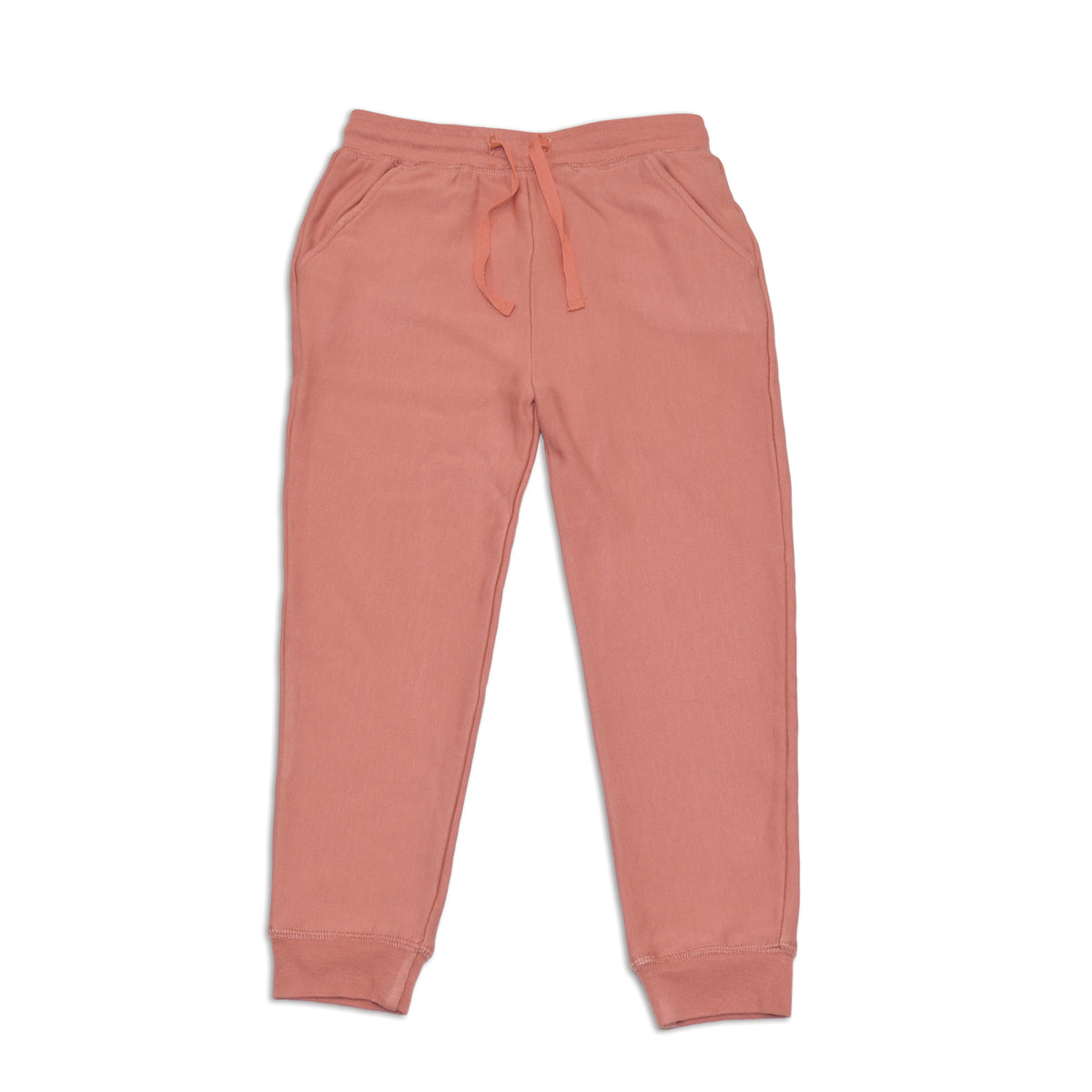 Pantalon de survêtement en polaire de bambou (rose cendré)