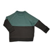 Sweat-shirt en polaire de bambou à blocs de couleur (pin/bateau pirate)