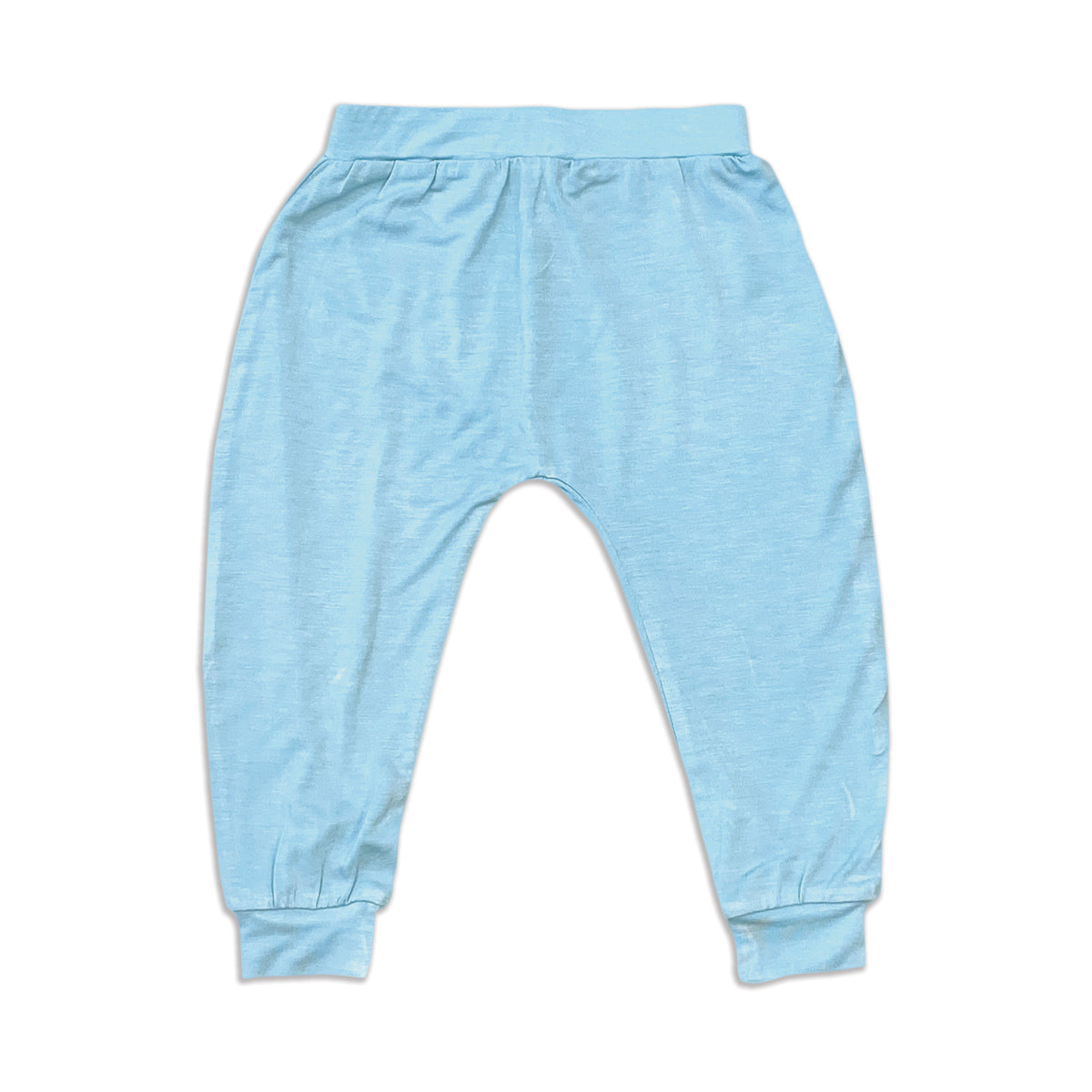 Pantalon harem en bambou (bleu ciel)