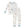 Pyjama en bambou à manches longues (motif bois de loup)