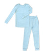 Pyjama en bambou à manches longues (bleu ciel)