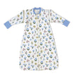 Bamboo Fleece Sleeping Sack w/Detachable Sleeves (Wildflower Print)
