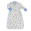 Bamboo Fleece Sleeping Sack w/Detachable Sleeves (Wildflower Print)