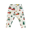 Pantalon de jogging en bambou (imprimé voitures de Noël joyeuses)
