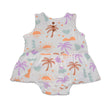 Bamboo Skirt Bodysuit (Boho Surf Print)