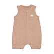 Bamboo Sleeveless Romper (Maple Sugar)