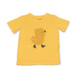 T-shirt graphique à manches courtes en bambou (crème de banane)