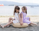 Bamboo Flutter Sleeve Dress with Bloomer (Lavender Bloom)
