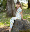 Pyjama en bambou à manches courtes (motif marché fermier)