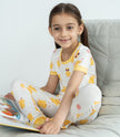 Bamboo Short Sleeve Pajama Set (Little Chick Print)