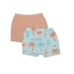 Bamboo Underwear Shorts 2 pack (Sunny Shores/Maple Sugar)