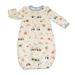 Bamboo Converter Gown (Pumpkin Farm Print)