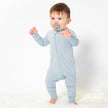 Bamboo 2-way Zipper Romper (Magic Cloud)