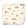 Bamboo Swaddle Blanket (Pumpkin Farm Print)