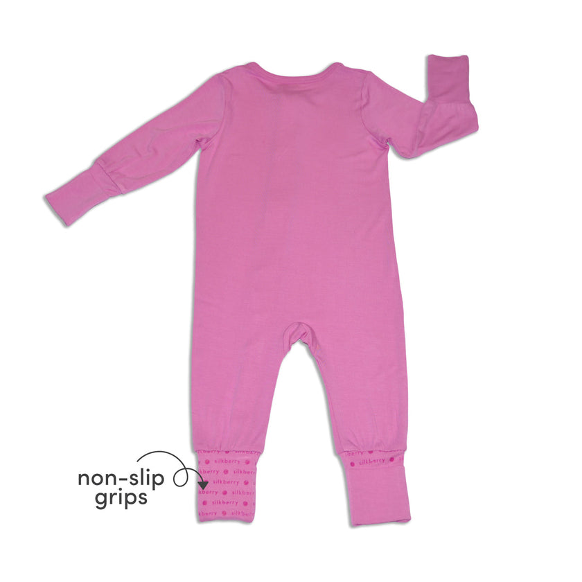 Bamboo 2-way Zipper Romper (Crocus)