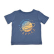 Bamboo Short Sleeve Graphic Tee (Galactic Blue)