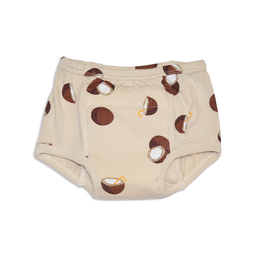 Bamboo Training Pants (Coconut Print)