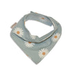 Bamboo Bandana Bib (Daisy Print)