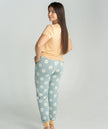 Wommen's Bamboo Short Sleeve Pajama Set (Daisy Print)