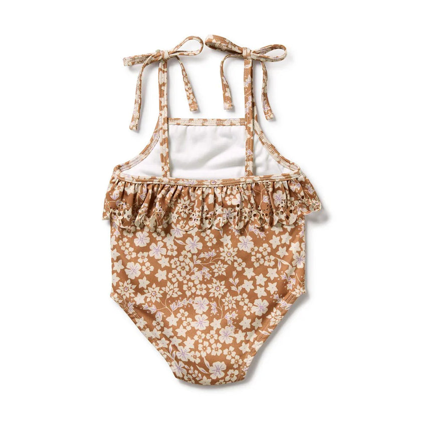 Hazel Floral Cutwork Swimsuit | Wilson + Frenchy