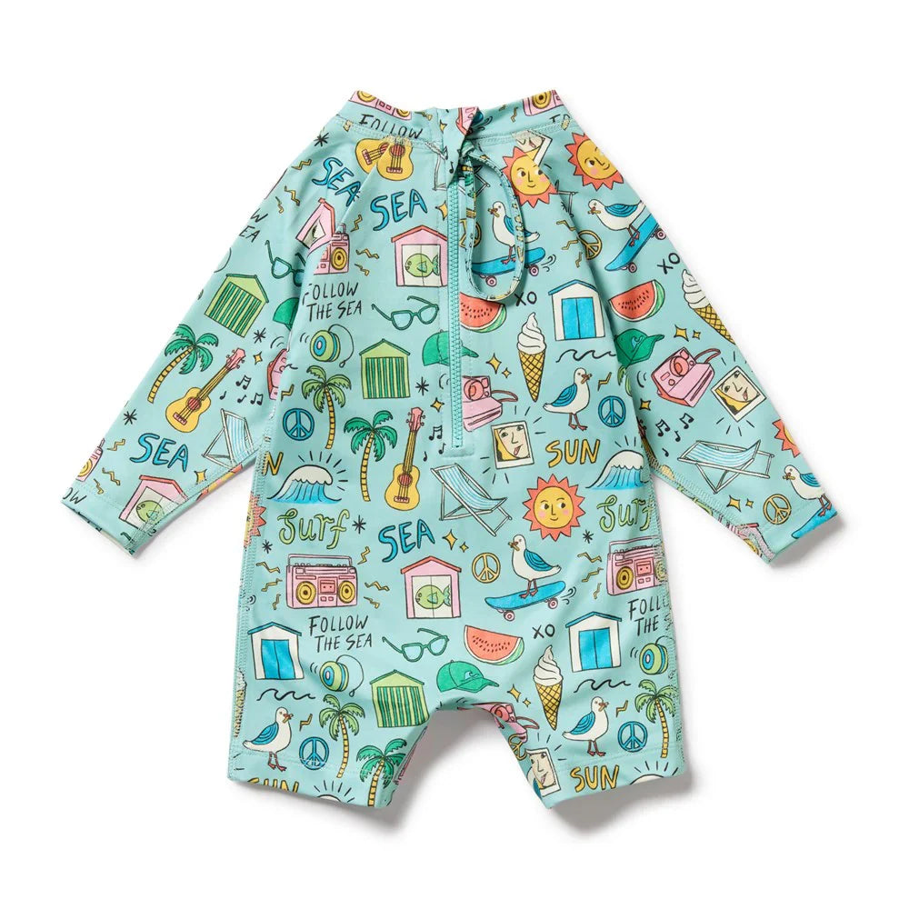 Sun Surf & Sea One Piece Boyleg Swimsuit | Wilson + Frenchy