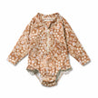 Hazel Floral Long Sleeved Swimsuit | Wilson + Frenchy