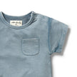 Dusk Organic Sweat Growsuit | Wilson + Frenchy
