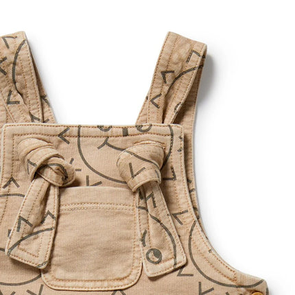 Happy Days Organic Sweat Overall | Wilson + Frenchy