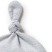 Organic Stripe Rib Knot Hat | Rain Drop | Wilson + Frenchy