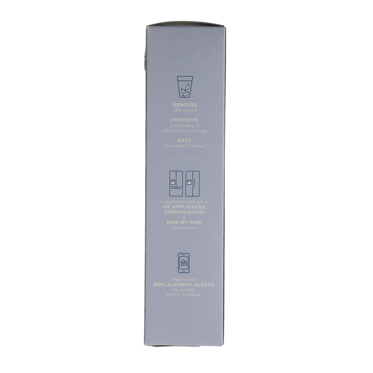 Filtre de réfrigérateur GE SmartWater GSWF, Numéro de pièce : WG03F00675