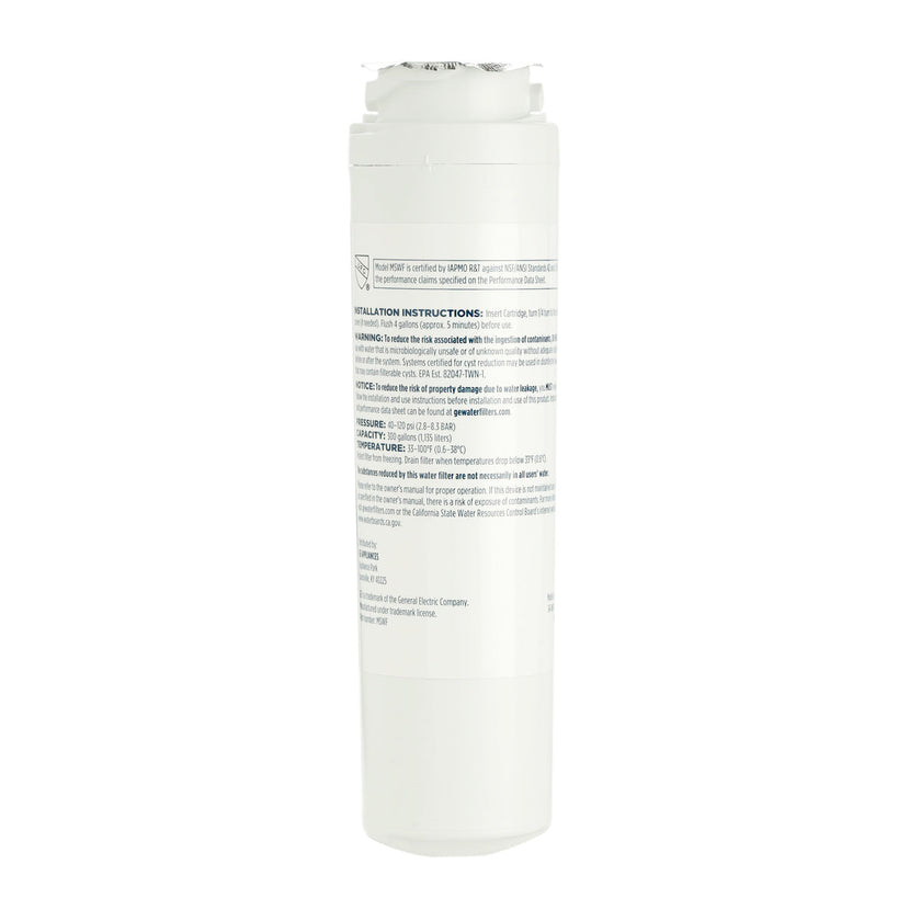 Filtre à eau pour réfrigérateur GE MSWF Smartwater - Purificateur d'eau pour réfrigérateur