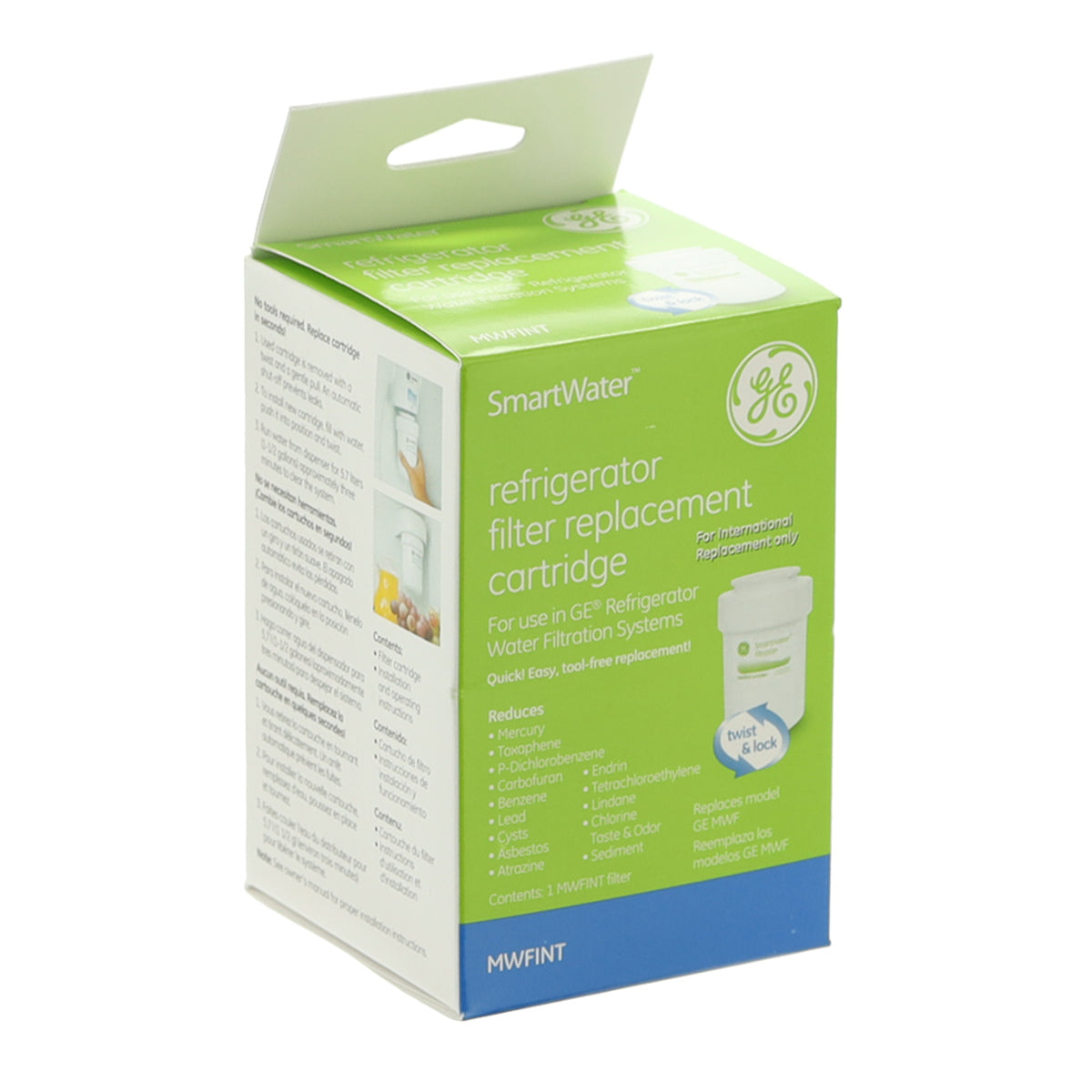 GE MWF Refrigerator Water Filter, Part#: WG03F00835