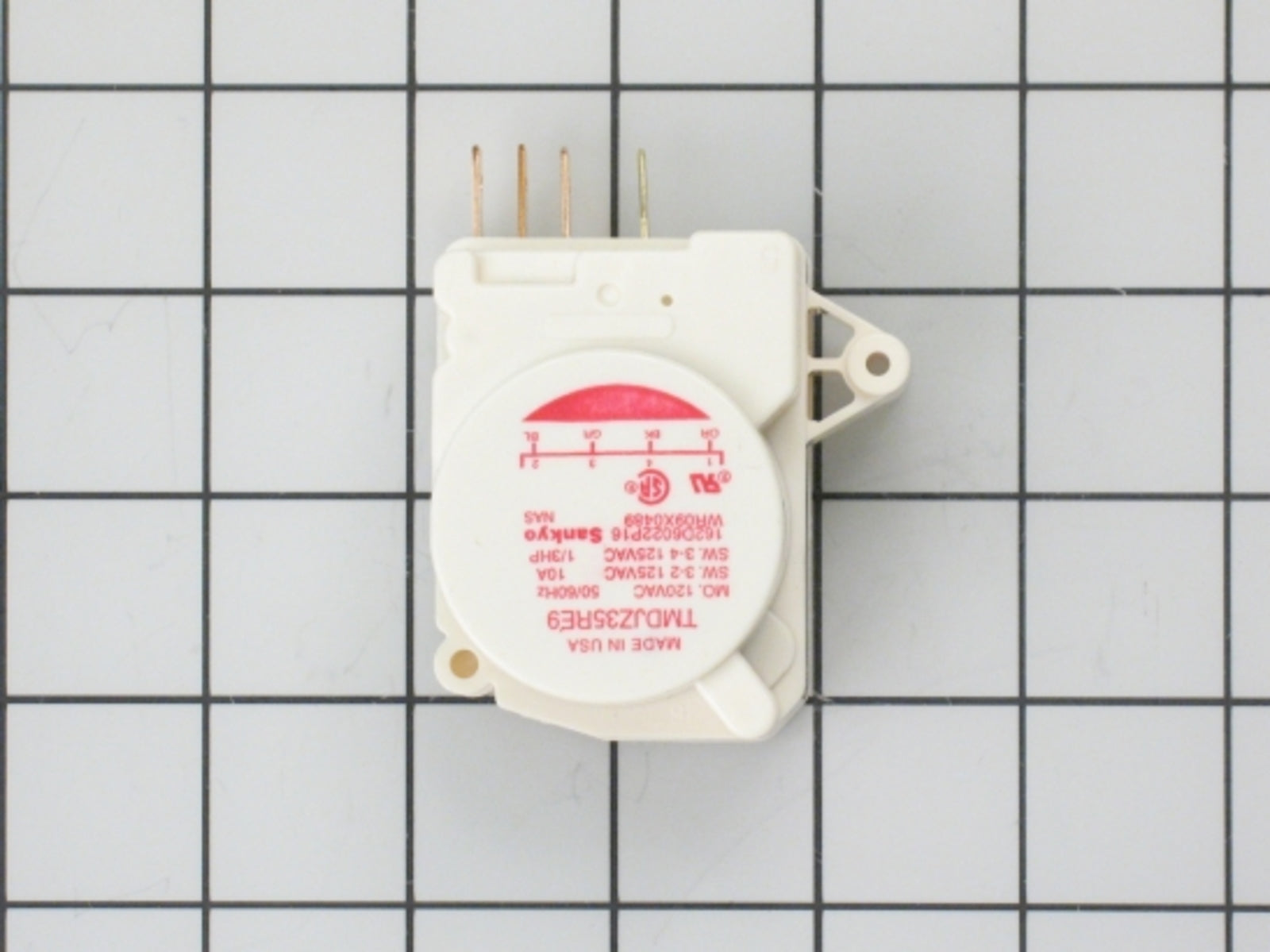 GE WG04F00202 Refrigerator Defrost Control (6Hrs 35Min)