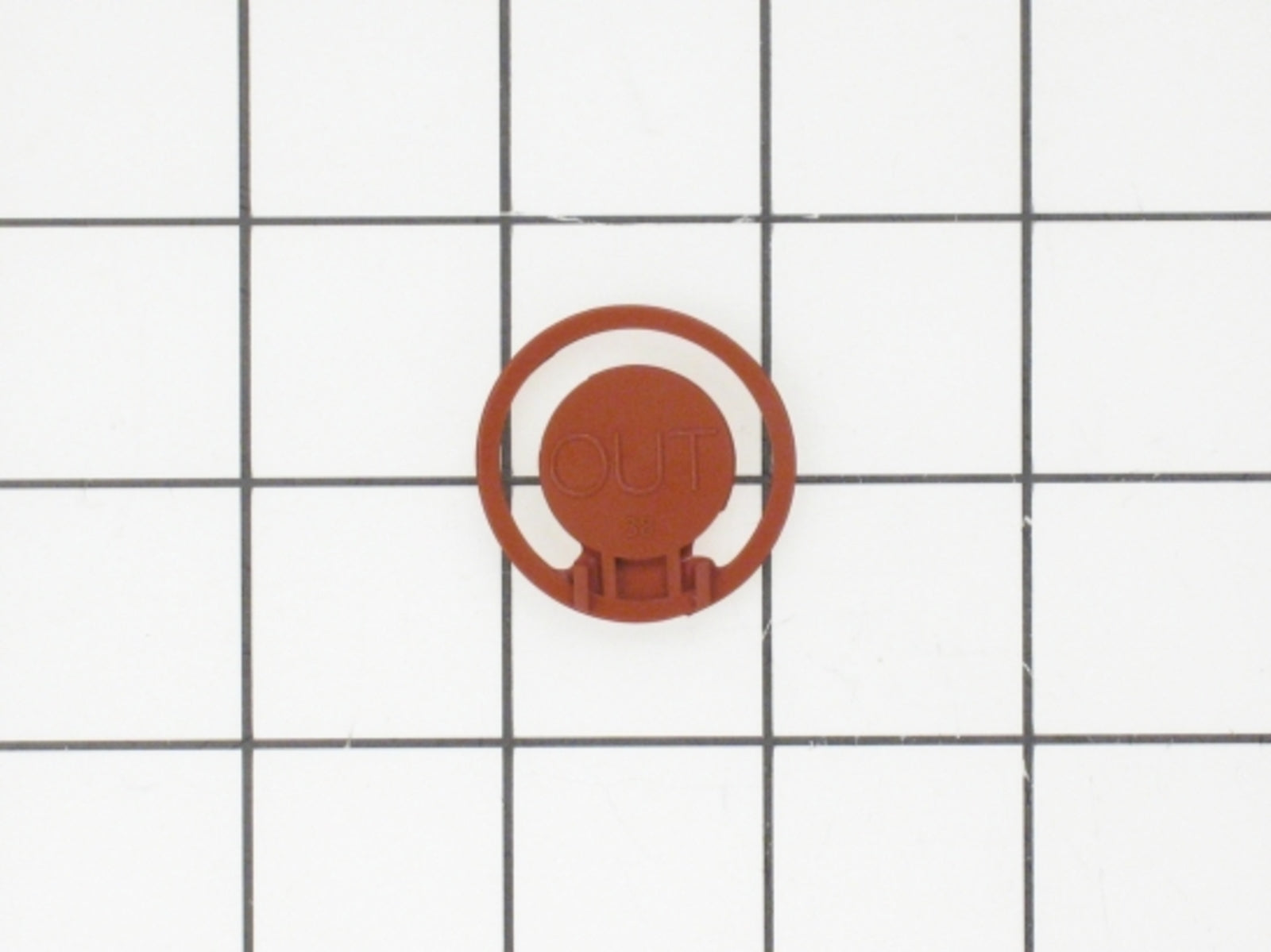 GE WG04F01244 Dishwasher Flapper Valve Part