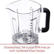 WOLF Gourmet High-Performance Blender - Factory serviced with 1 year warranty - WGBL100S