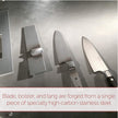 Wolf Gourmet WGCU100S 7 Piece Cutlery Knife Set- Blemished Package with Full Warranty