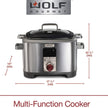 WOLF Gourmet 7QT Multi cooker - Factory serviced with 1 year warranty - WGSC100S