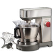 Wolf Gourmet High-Performance Stand Mixer WGSM100S 7-Quart Brushed Stainless Steel- Refurbished with Home Essentials Warranty