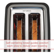 WOLF Gourmet 2 Slice Toaster - Factory serviced with 1 year warranty - WGTR102S