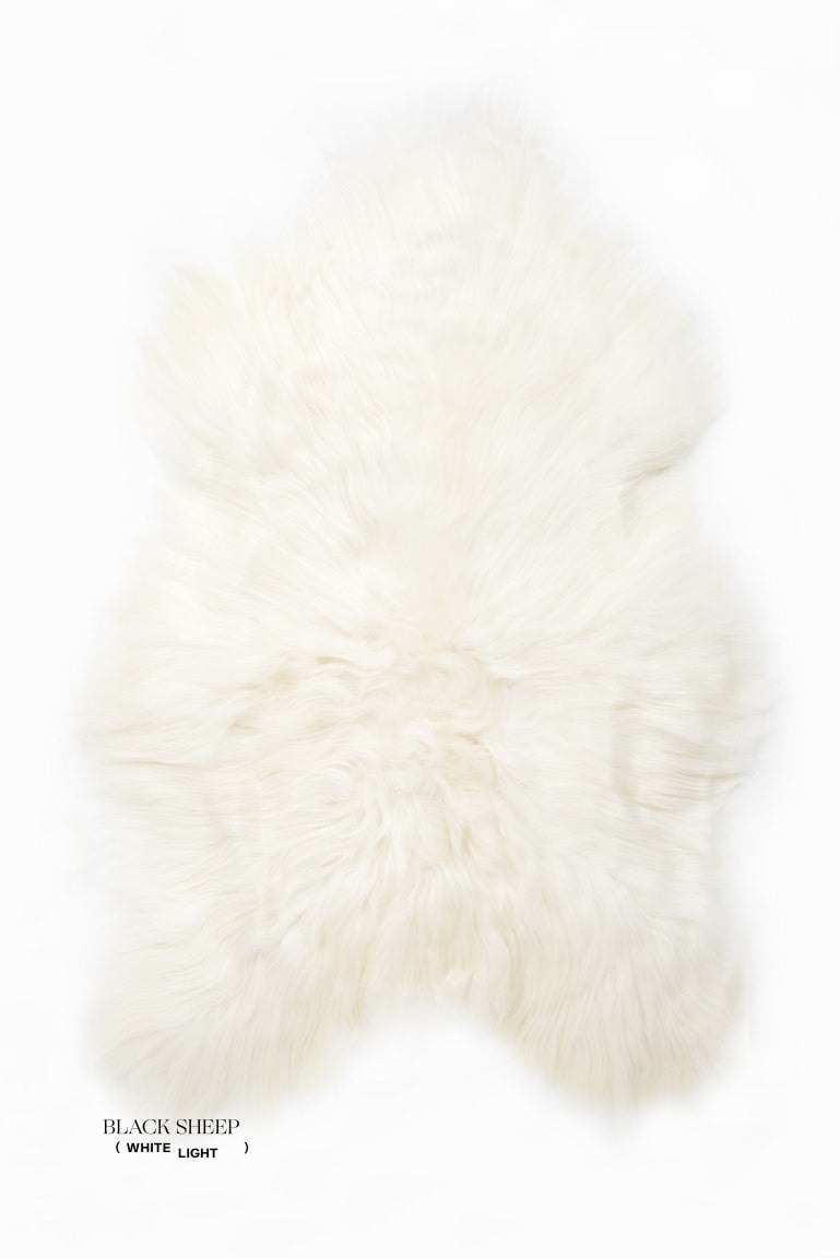 Natural White Icelandic Sheepskin