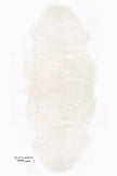 Shorn White Double Icelandic Sheepskin