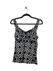WHITE HOUSE BLACK MARKET Regular fit Tank Top in Black - S