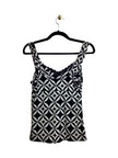 WHITE HOUSE BLACK MARKET Regular fit Tank Top in Black - S