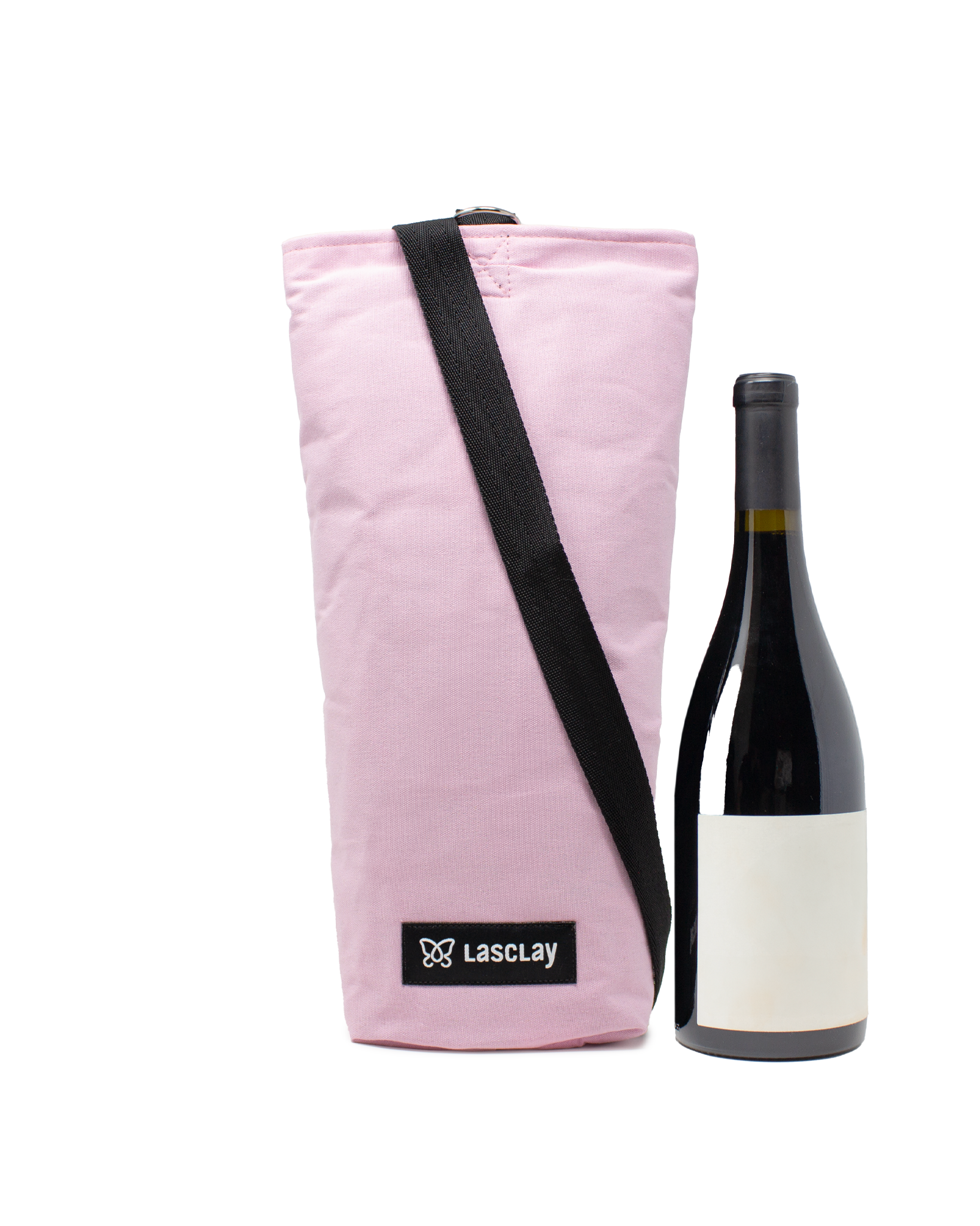 Sac à bouteille de vin isolé à l'asclépiade