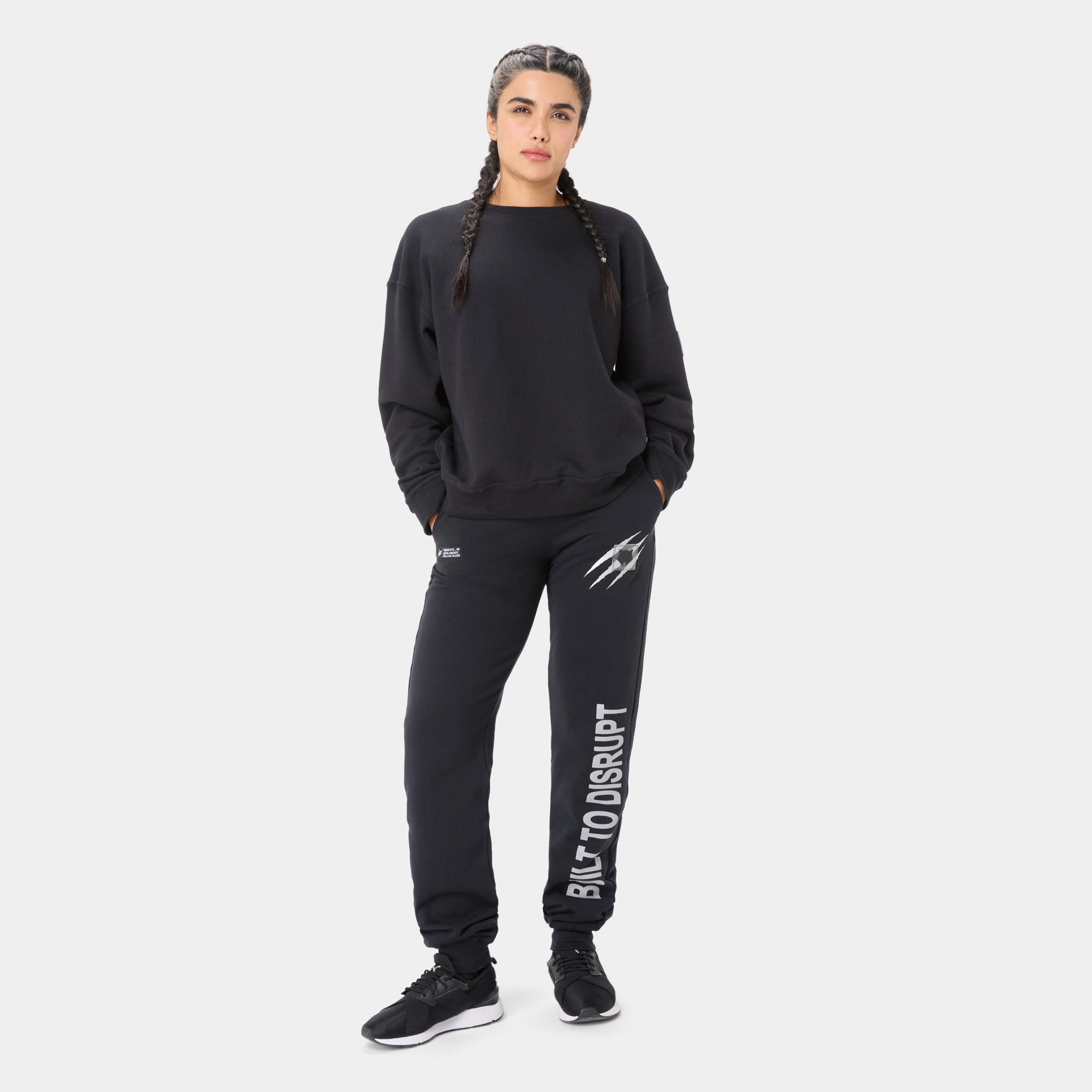 WOLFSTATE_99 JOGGER — WAR BLACK