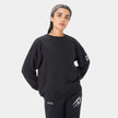 WOLFSTATE_99 CREWNECK — WAR BLACK