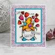 Woodware Clear Singles Love Gnome 4 in x 6 in Stamp