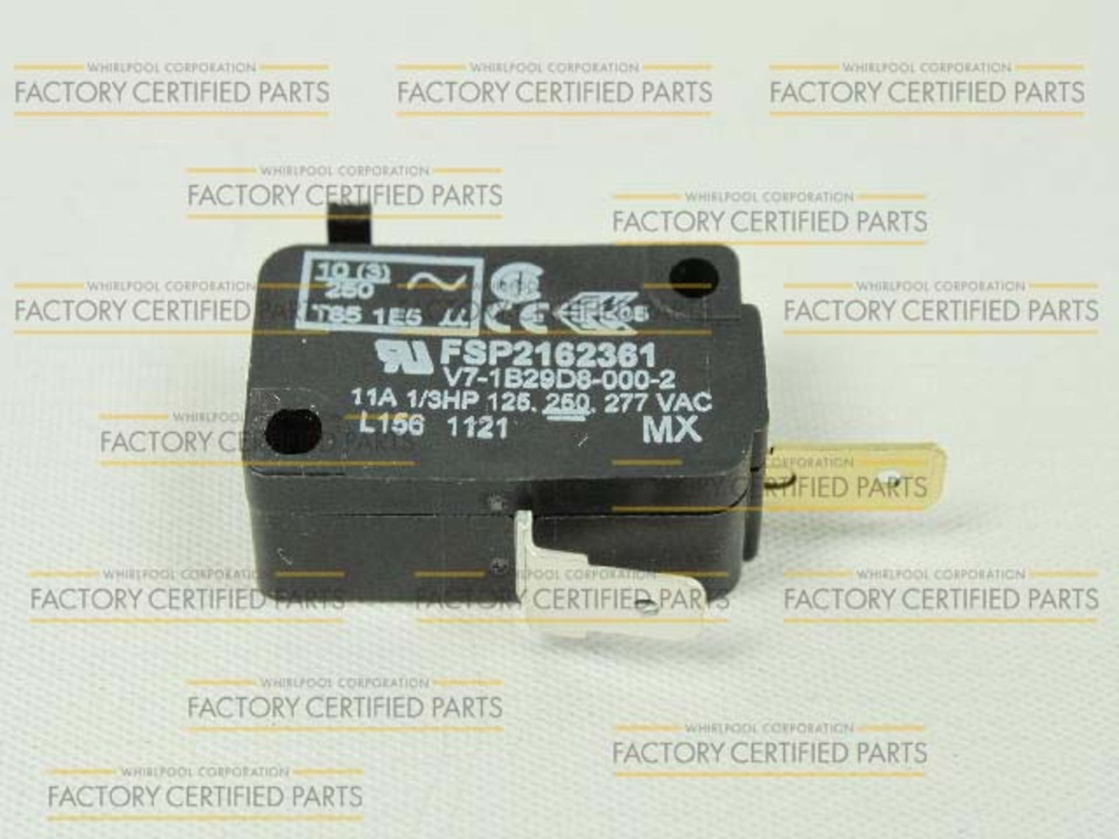 Micro-interrupteur WP2162361 pour réfrigérateurs Whirlpool