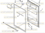 Whirlpool Refrigerator Gasket Part WP2319264T