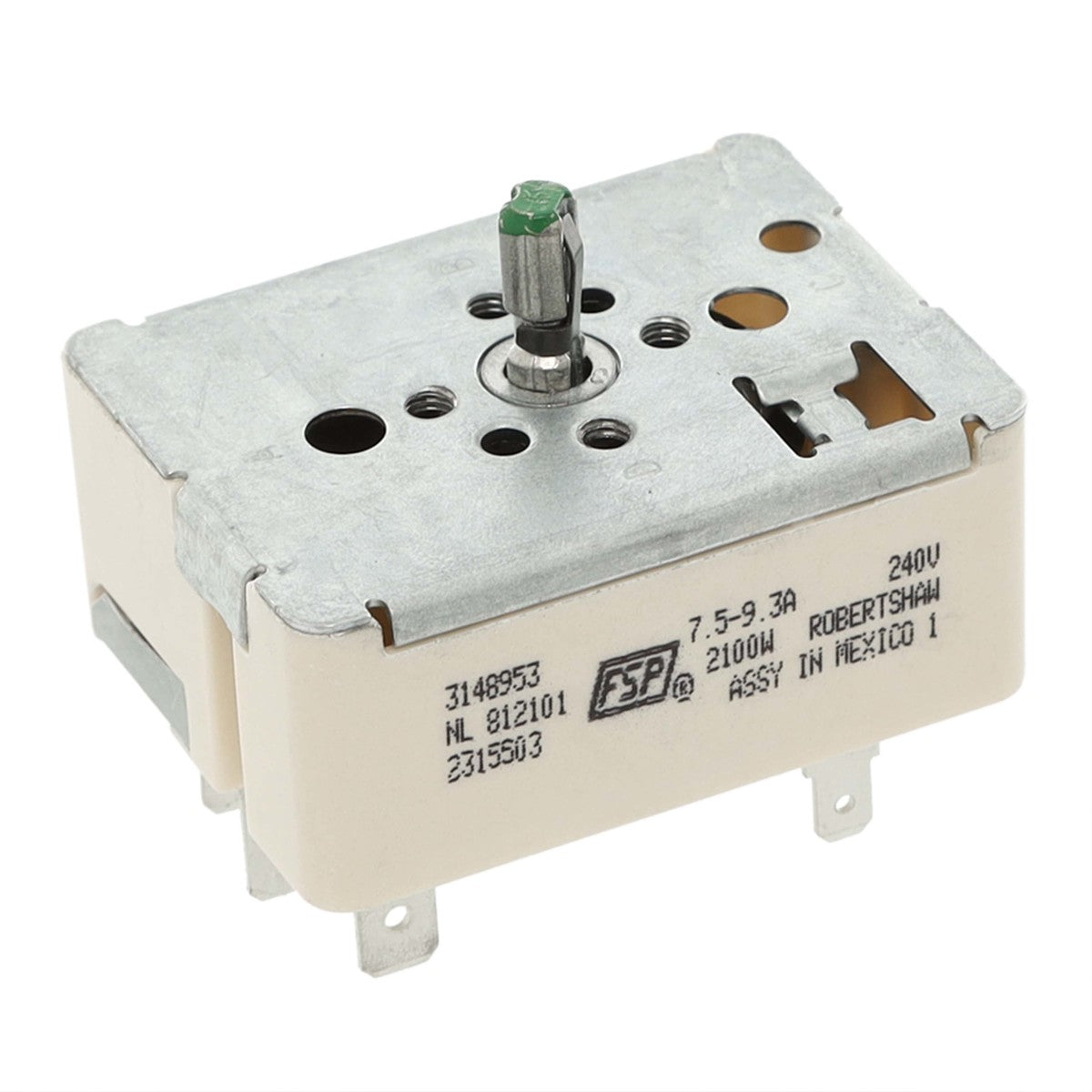 Interrupteur infini pour four Whirlpool 8 pouces WP3148953